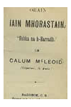 Òrain Iain Mhorastain, "Gobha na h-Earradh"