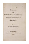 Journal of itinerating exertions in some of the more destitute parts of Scotland