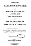 Imcheisd Eaglais na h' Alba, na madadh alluidh air a rùsgadh dhe chòmhdach le aon do chàirdean dìleas na h' eaglais